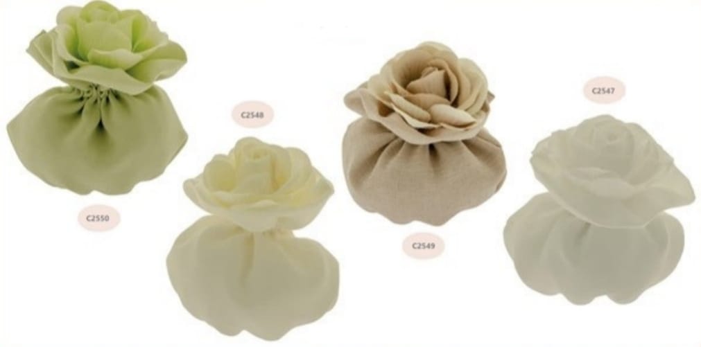 Sacchettini Bomboniere Collezione Flower ciuffo - ETM