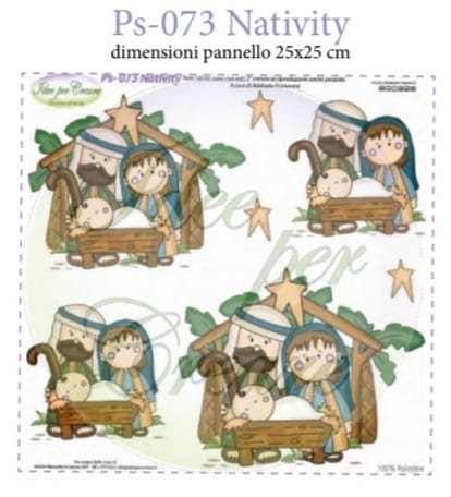 Pannello Presepe PS-073 - Idee per Creare