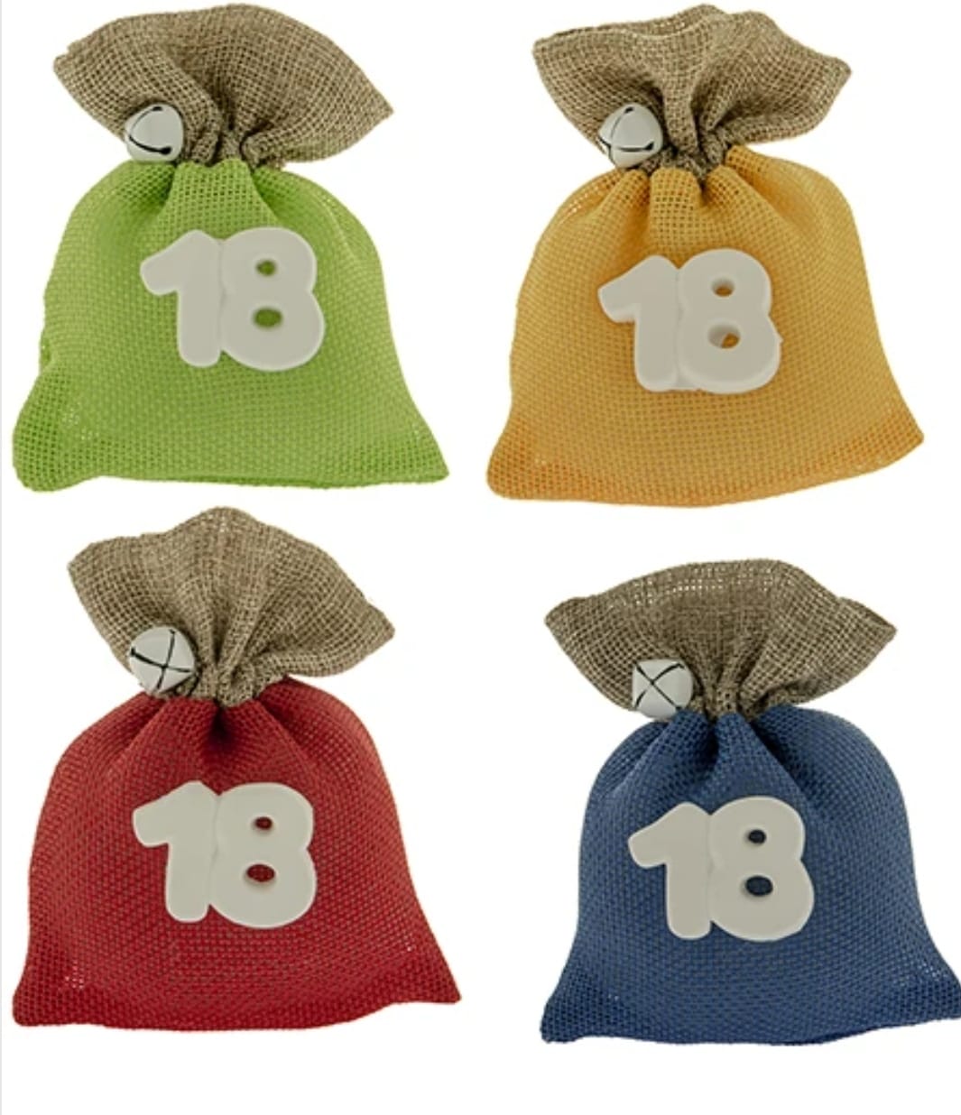 Sacchettini bomboniere 18° Gesso - ETM