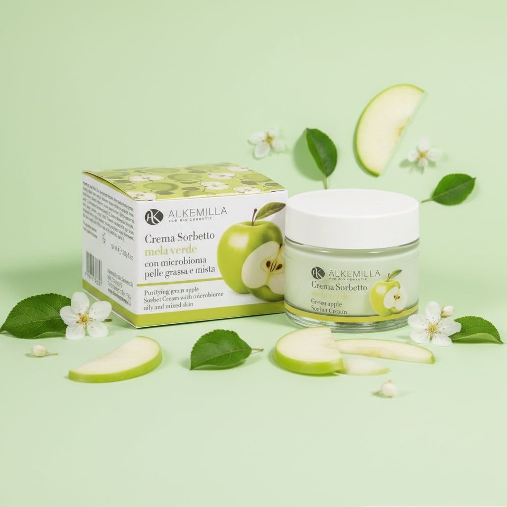 Crema Sorbetto alla Mela Verde- ALKEMILLA - Desideri e Follie