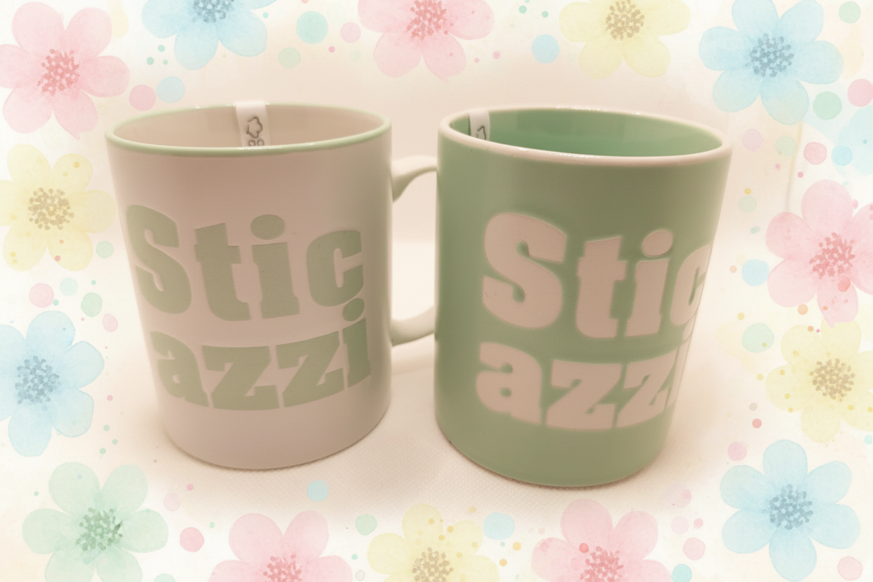 Tazza con manico e scritta simpatica - Desideri e Follie