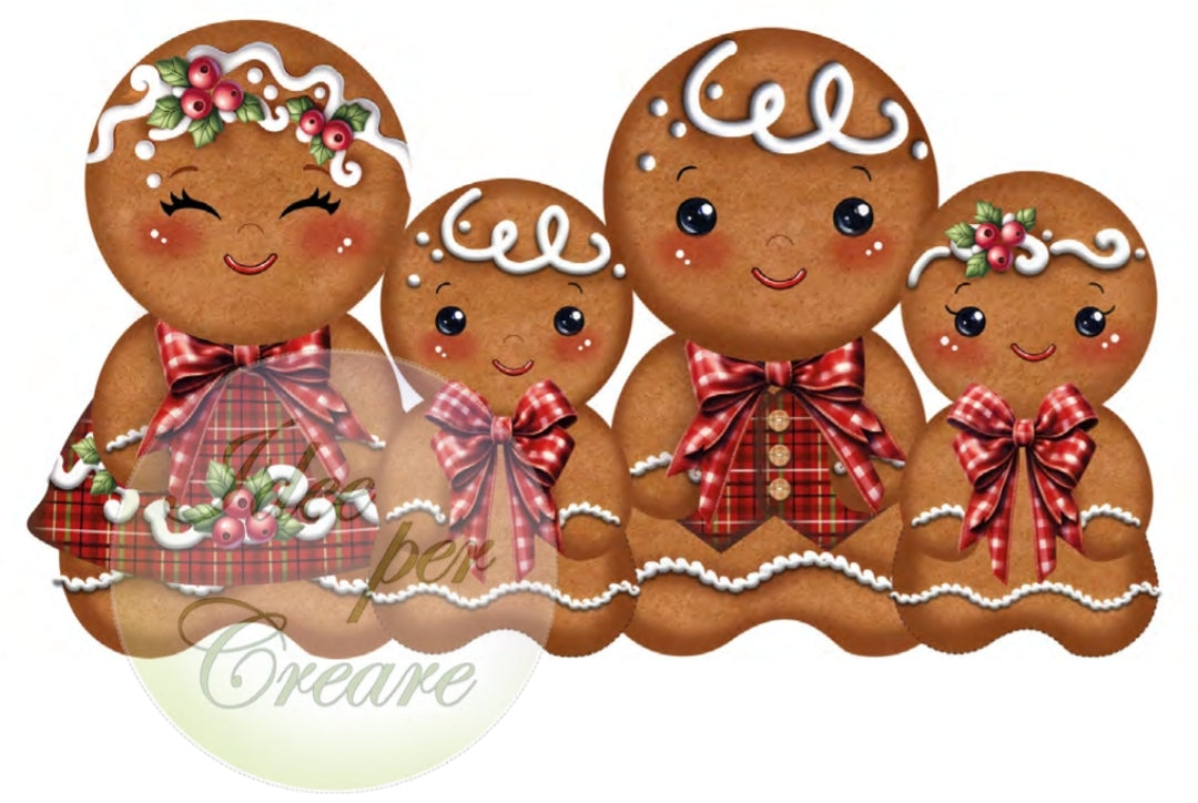 Pannello Ginger Family - P294 - Idee Per Creare