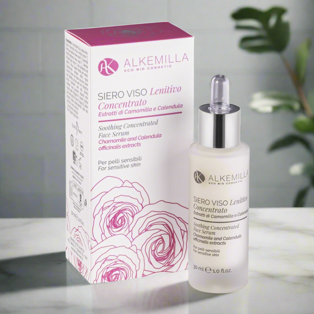 Siero Viso Concentrato Lenitivo per Pelli Sensibili - Alkemilla