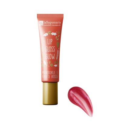 Lip Gloss Glow - Mandorle e Frutti Rossi