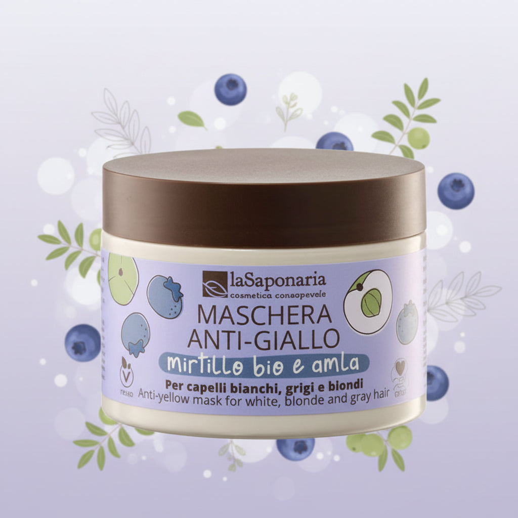 Maschera capelli anti-giallo - Desideri e Follie