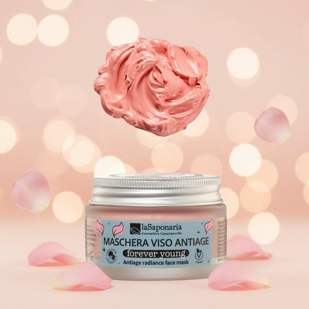 Maschera viso anti-age e illuminante - Forever Young - Desideri e Follie