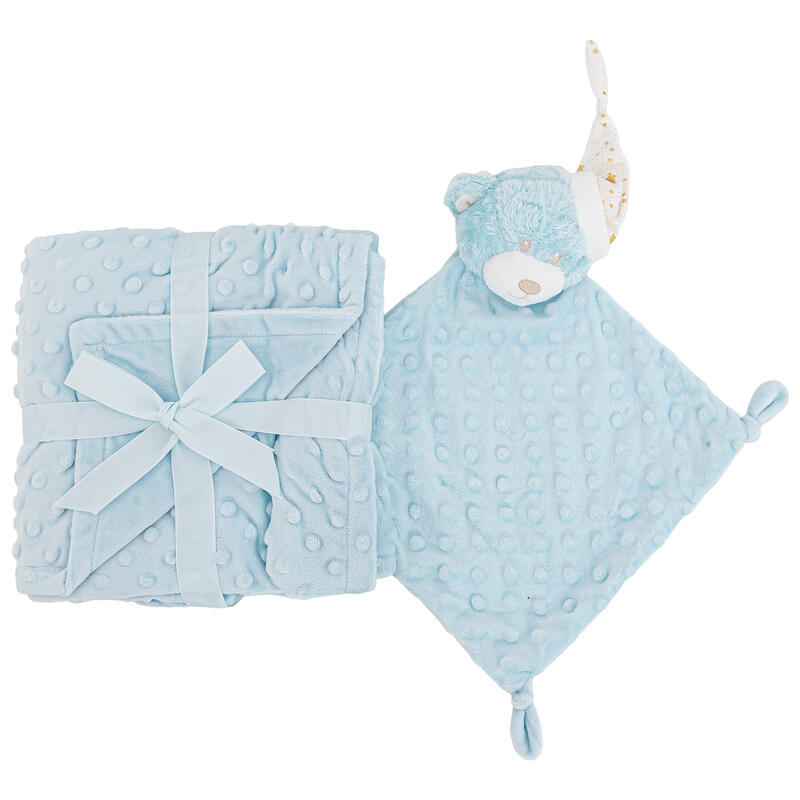 COPERTINA CULLA CORAL POP CON PUPAZZO DOUDOU