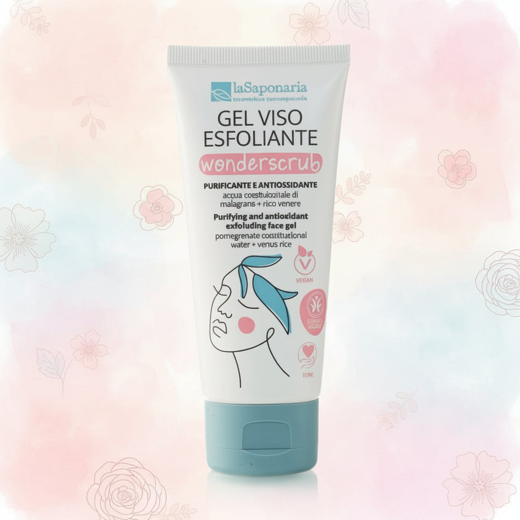 WonderScrub - Gel esfoliante viso delicato - Desideri e Follie