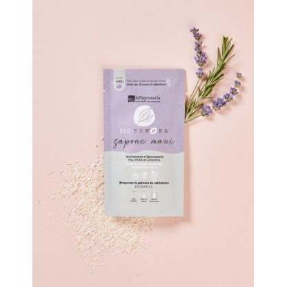 Eco-sapone mani in polvere - rinfrescante e igienizzante