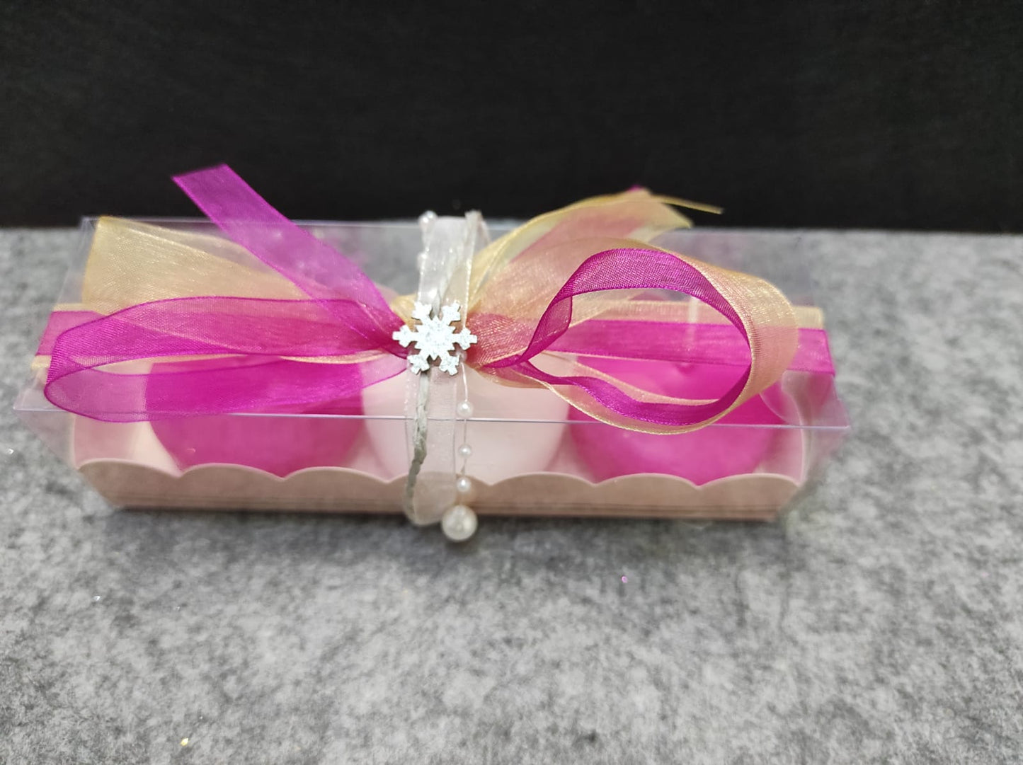 Confezione regalo 3 candele galleggianti - Desideri e Follie