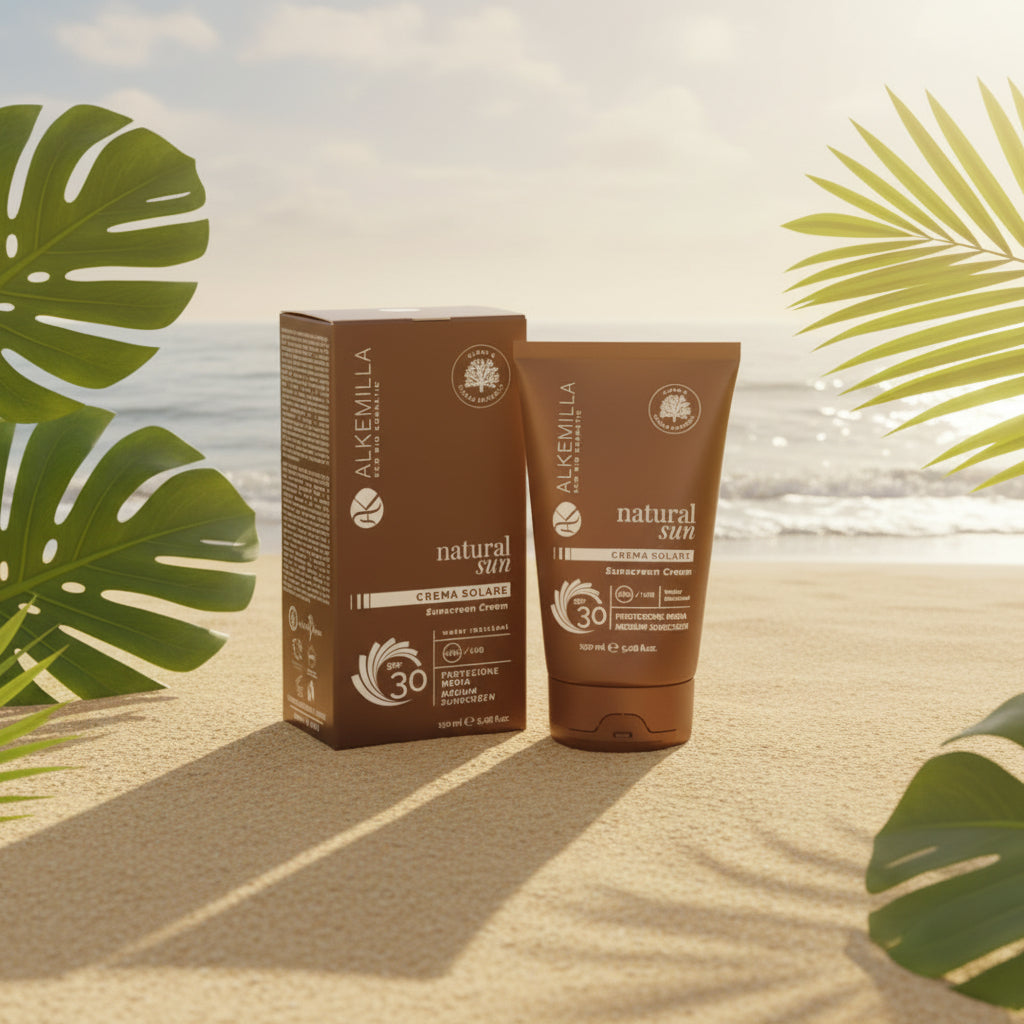 Crema Solare Media Protezione SPF 30 - Alkemilla - Desideri e Follie
