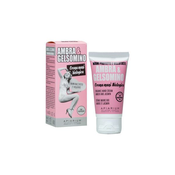 Crema mani Biologica Ambra & Gelsomino - Apiarium