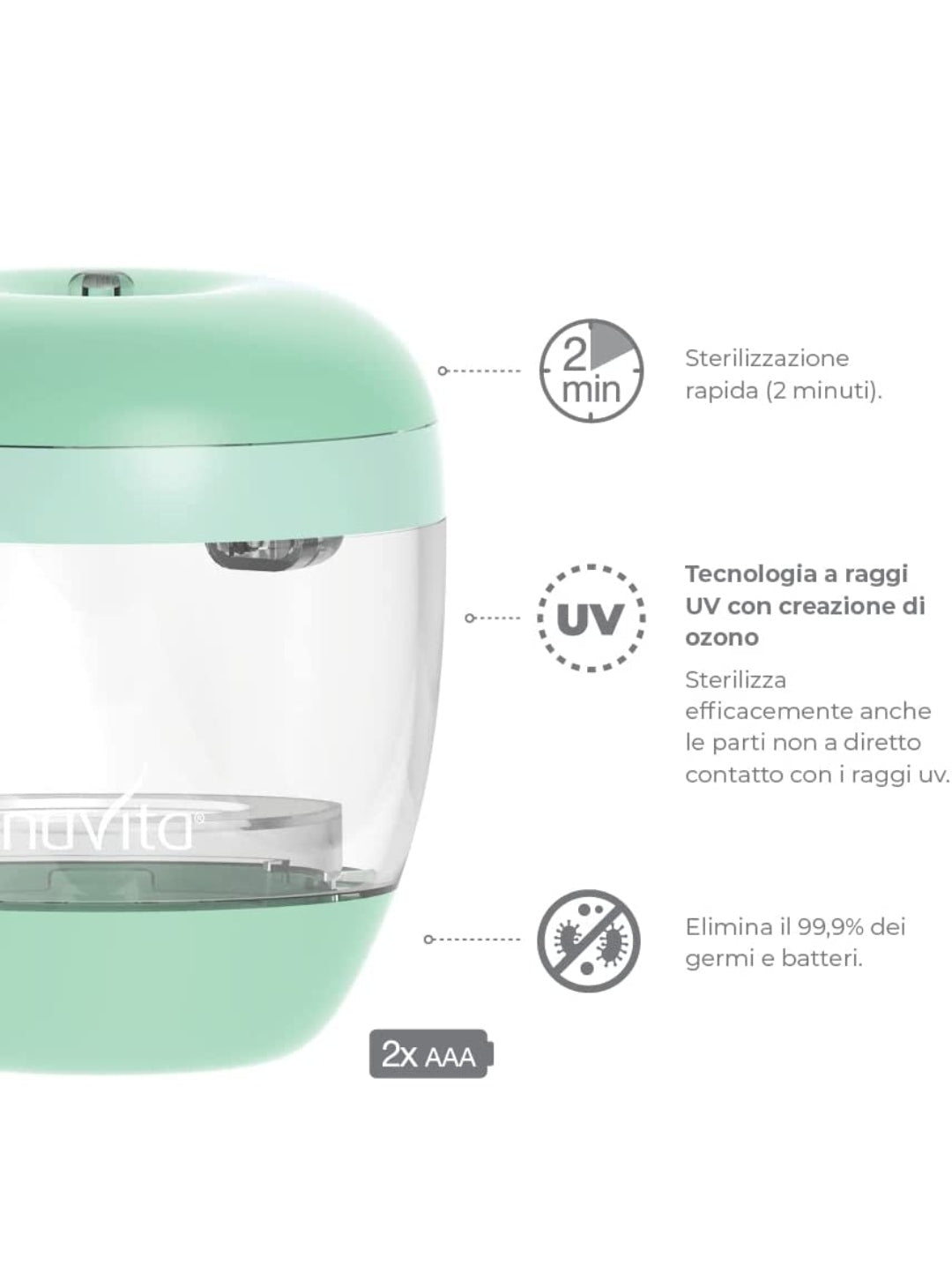 Sterilizzatore UV - Nuvita