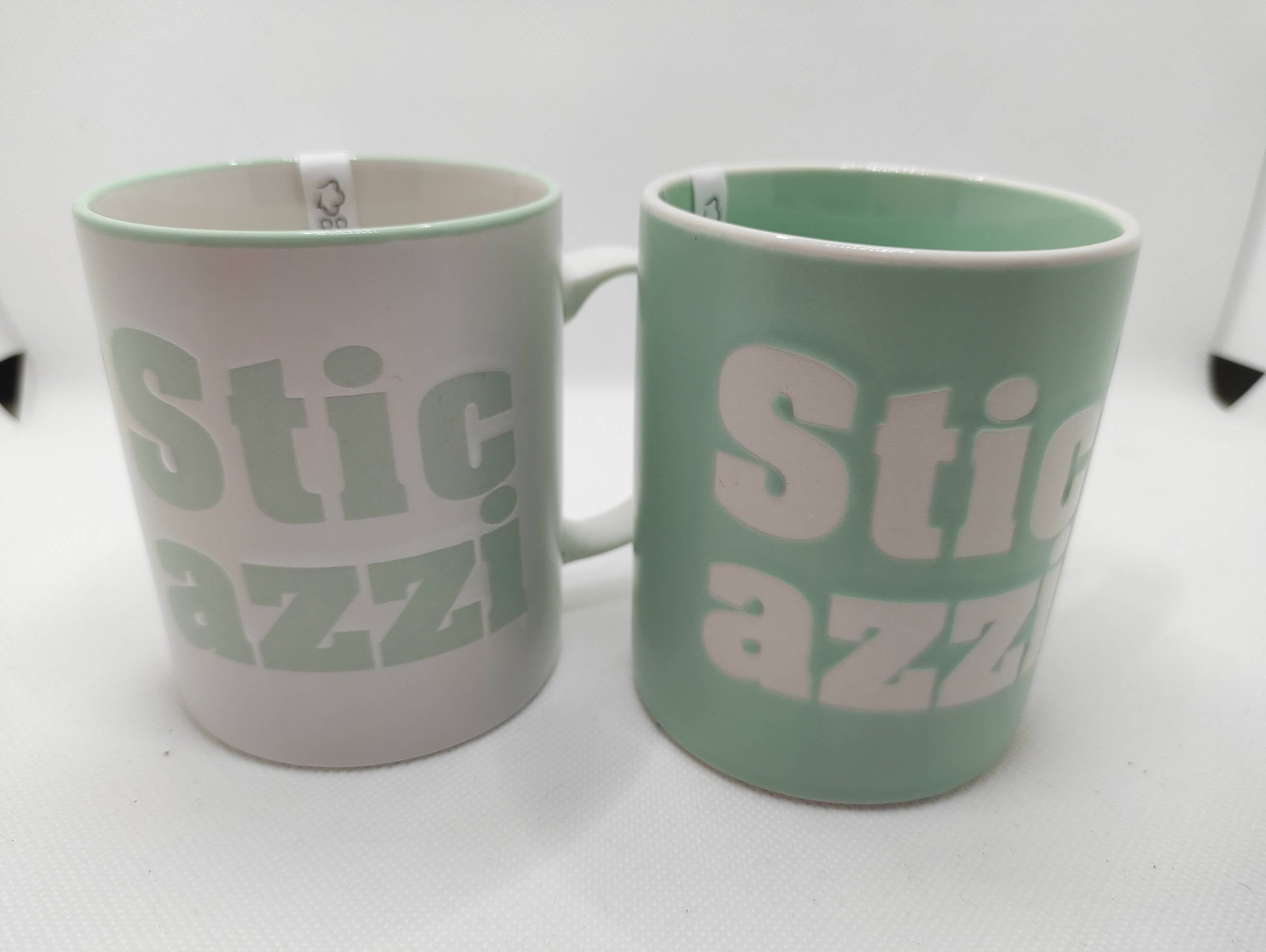 Tazza senza manico con scritta simpatica – Desideri e Follie