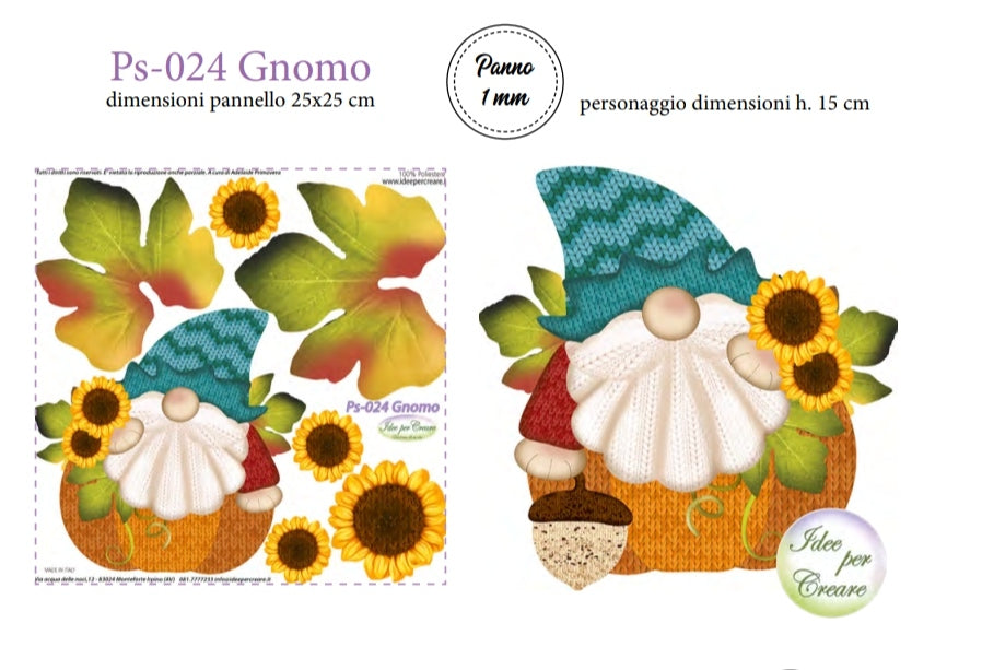 Pannello Gnomo PS-024 - Idee per Creare