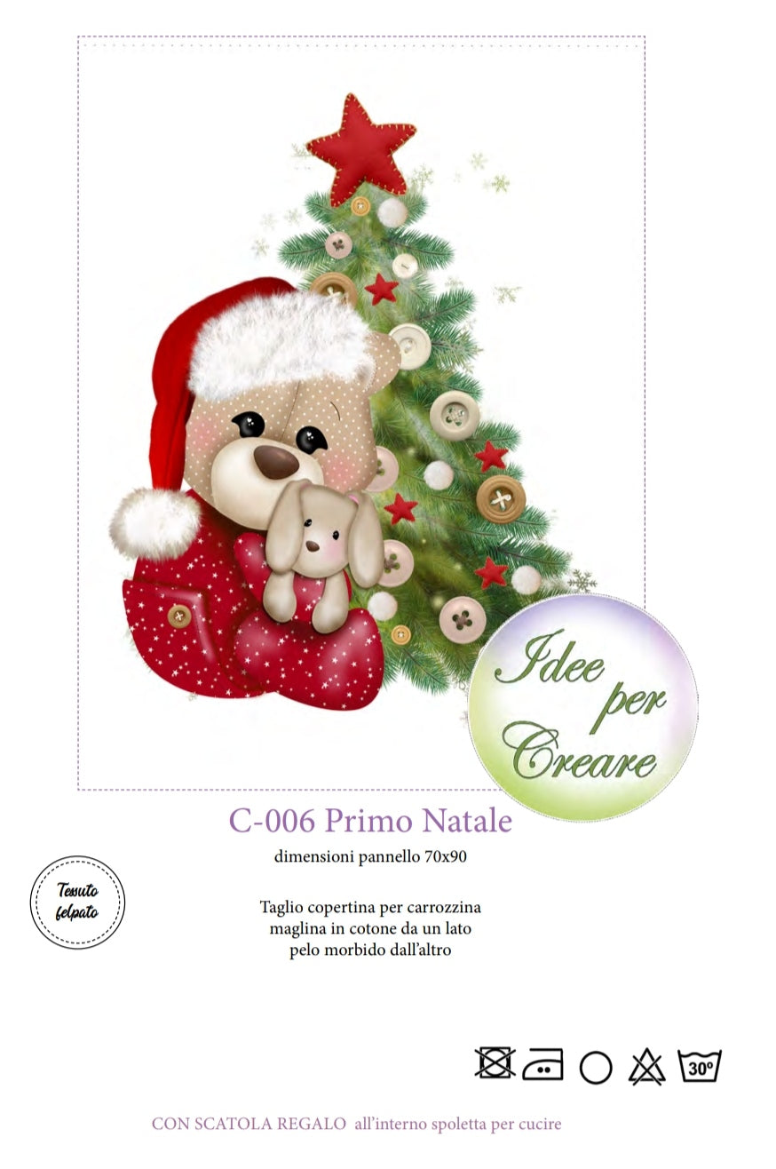 Copertina Primo Natale C006 - Idee per Creare