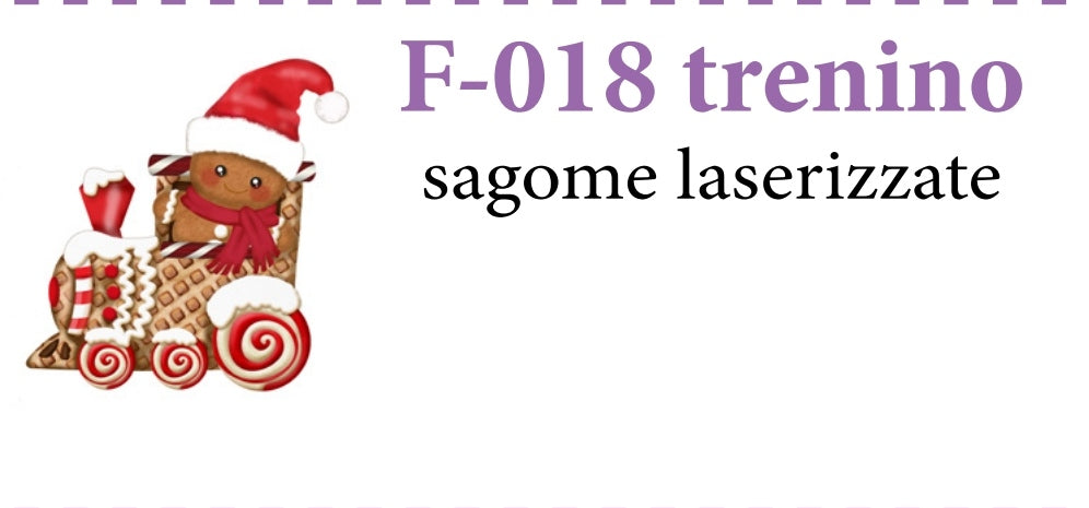 Pannello Motivi Trenino F-018 - Idee per Creare