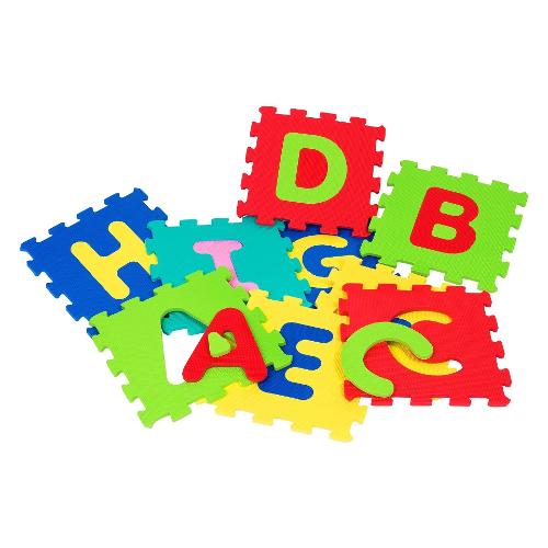 Tappeto gioco Puzzle Lettere 9 pz Vitamina G - Globo - Desideri e Follie