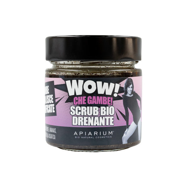 SCRUB WOW CHE GAMBE BIO DRENANTE 270 GR -Apiarium