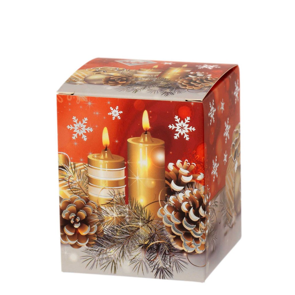 BICCHIERE CON CANDELA