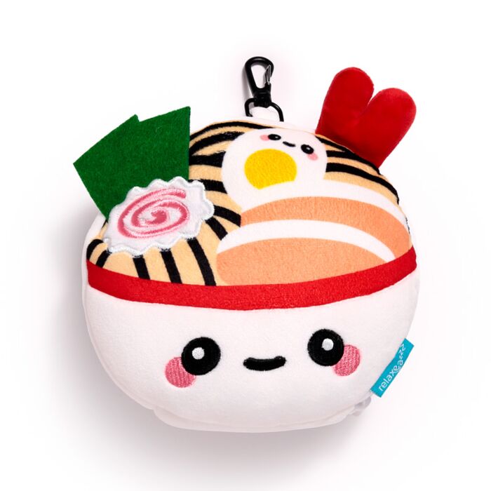 Cuscino da Viaggio con Maschera Relaxeazzz - Nori la Ciotola Ramen - Foodiemals