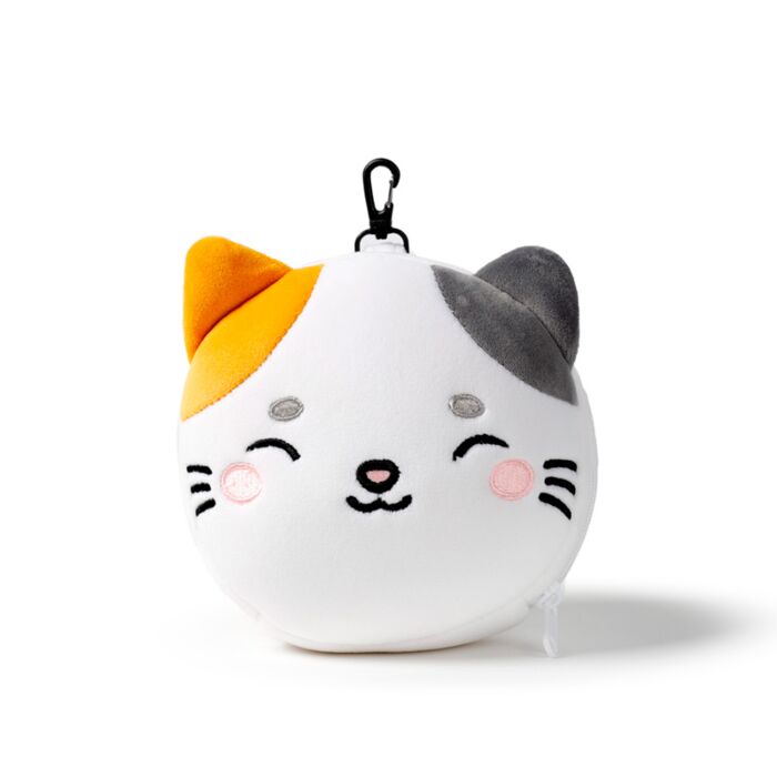Cuscino da Viaggio con Maschera Relaxeazzz - Lola la Gatta - Animali Dolci