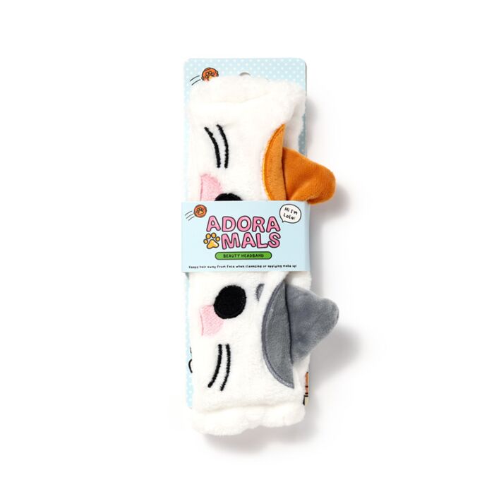 Fascia per Capelli in Peluche - Susu, il Gatto - Animali Dolci