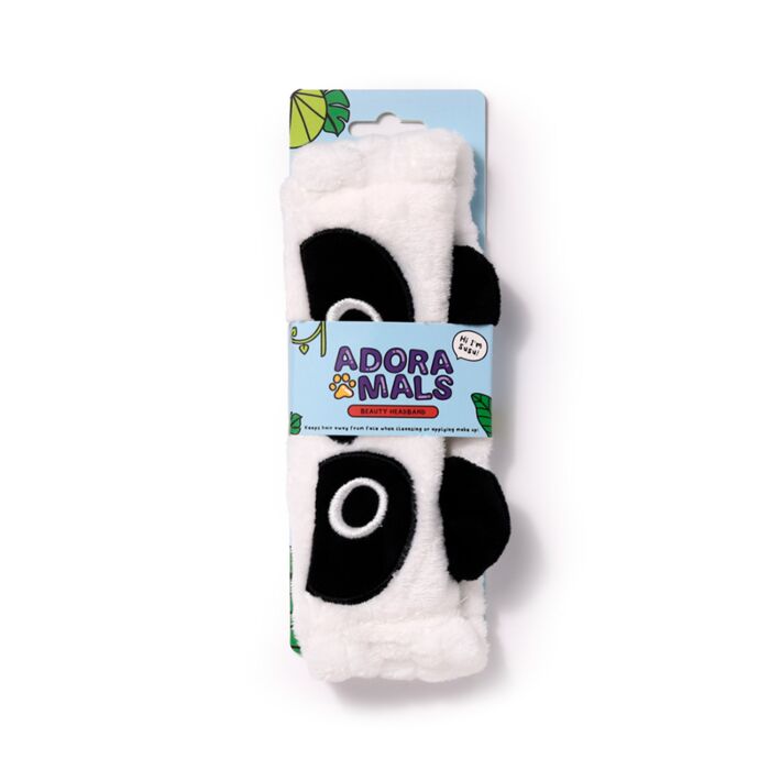 Fascia per Capelli in Peluche - Susu, il Panda - Animali Dolci
