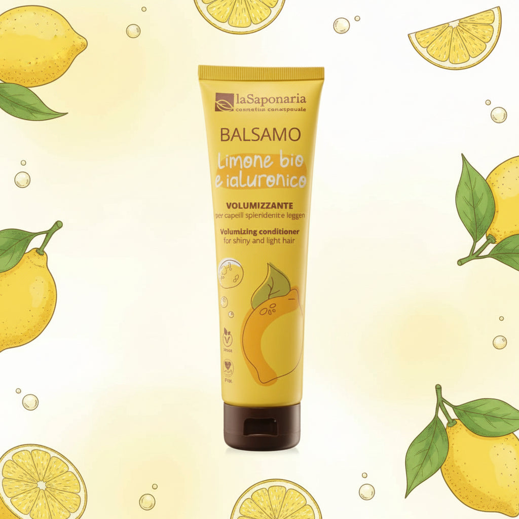 Balsamo capelli volumizzante Limone Bio - Desideri e Follie