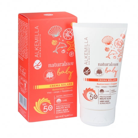Crema Solare Viso Corpo Baby SPF 50 - Alkemilla