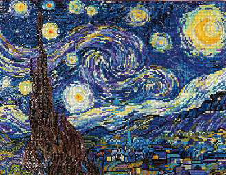Starry Night (Van Gogh) - DiamondDotz