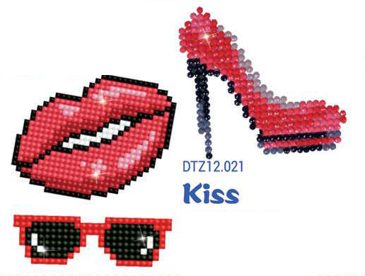 Sticker Kiss - DiamondDotz