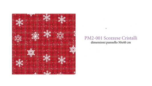 Pannello Scozzese Cristalli PM2-001 - Idee per Creare