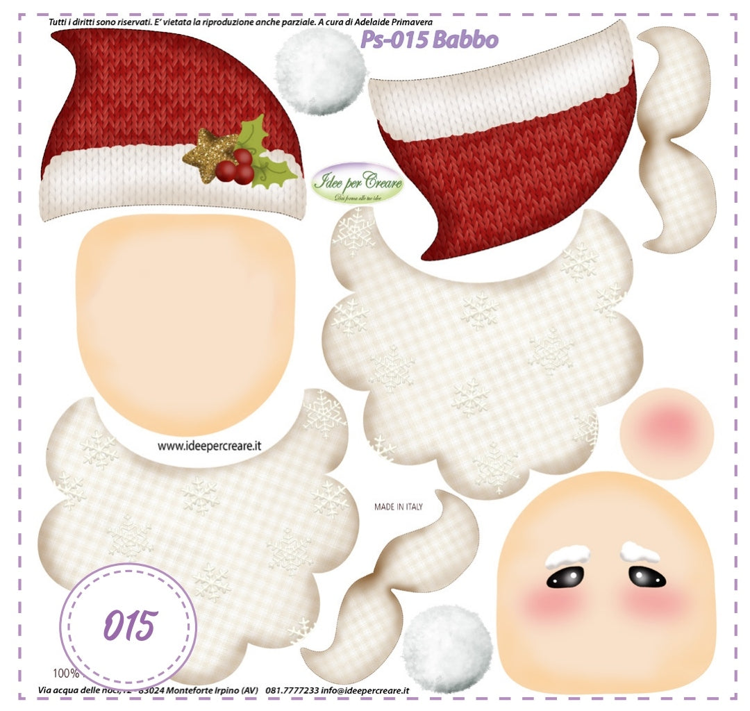 Pannello Babbo PS-015 - Idee per Creare