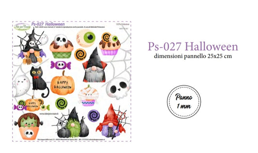 Pannello Gnomi Halloween PS-027 - Idee per Creare
