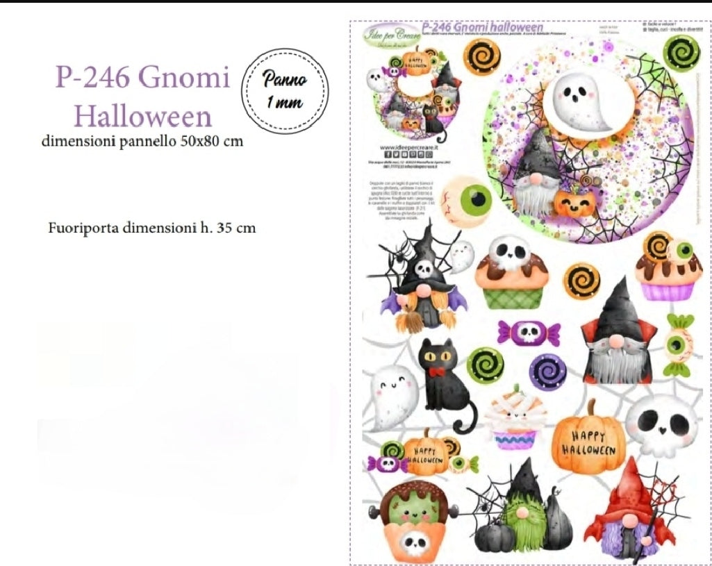 Pannello Gnomi Halloween - P246 - Idee Per Creare