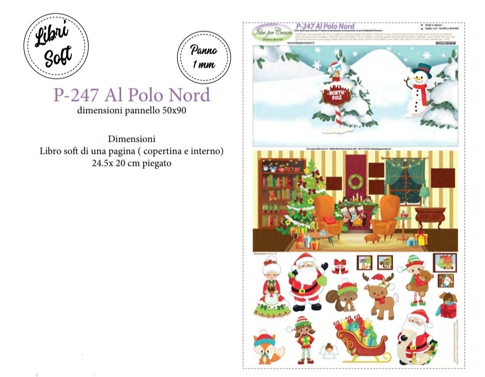 Pannello Polo Nord - P247 - Idee Per Creare