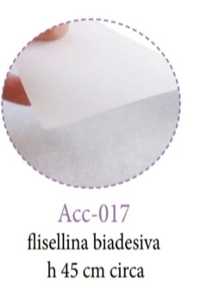 Flisellina biadesiva 45cmx1mt ACC017 - Idee per Creare