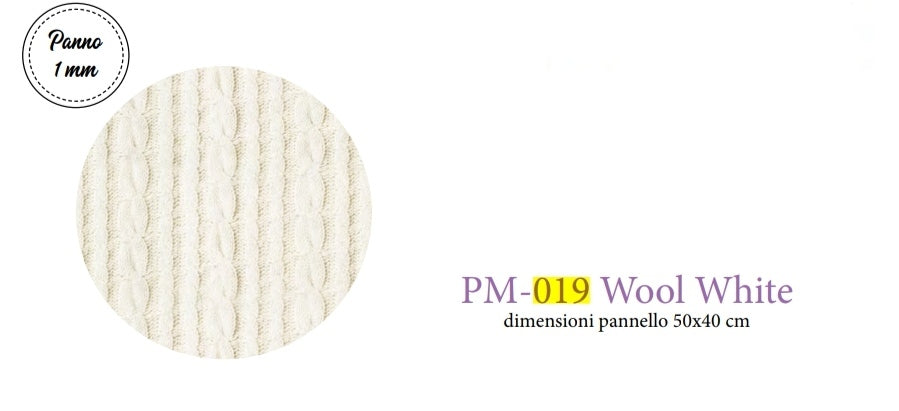 Pannello Lana White PM1-019 - Idee per Creare