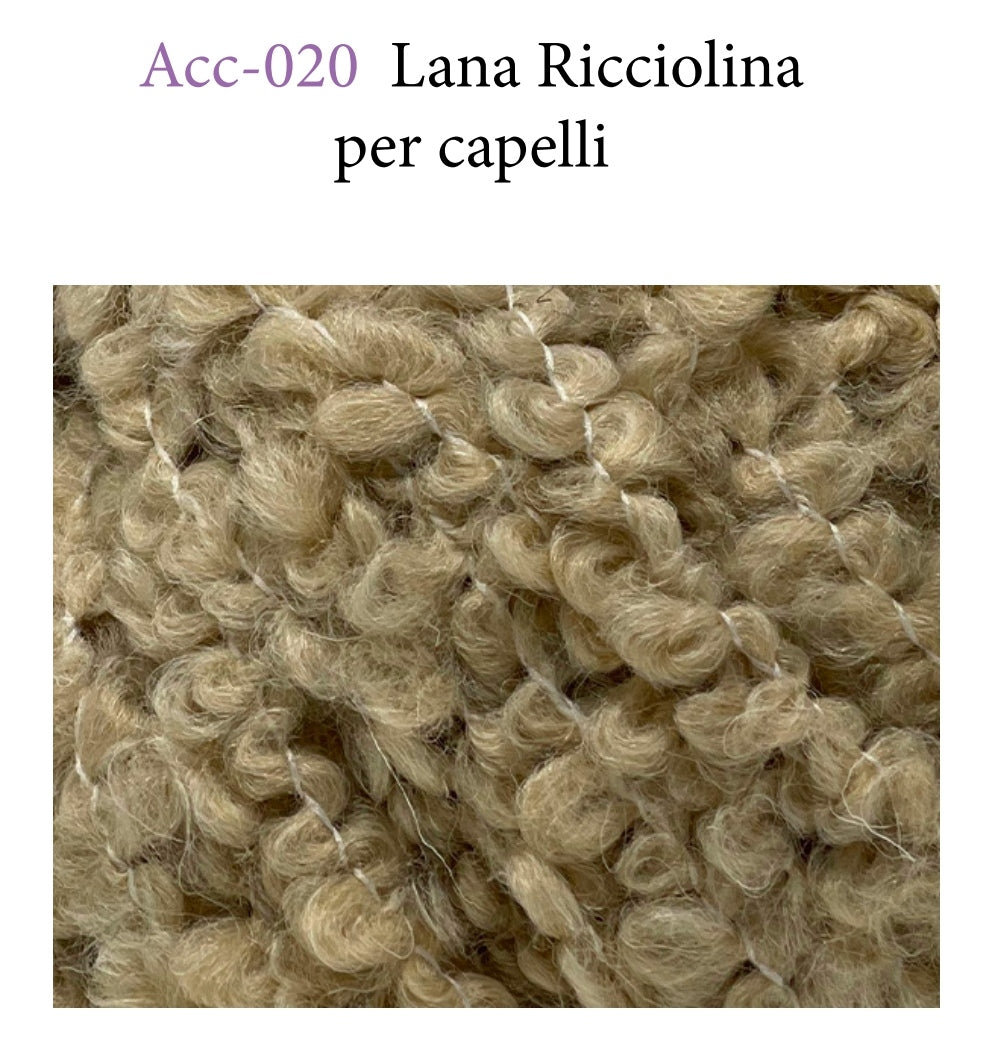 Lana Ricciolina per capelli ACC020 - Idee per Creare