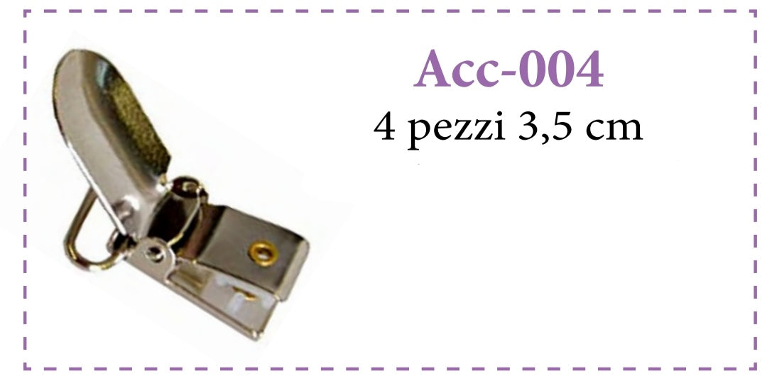 Clip Portaciuccio - ACC004 - Idee per Creare