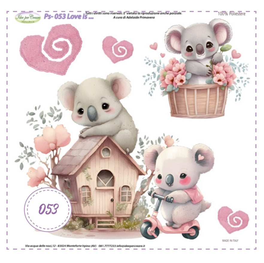 Pannello Love Is PS-053 - Idee per Creare