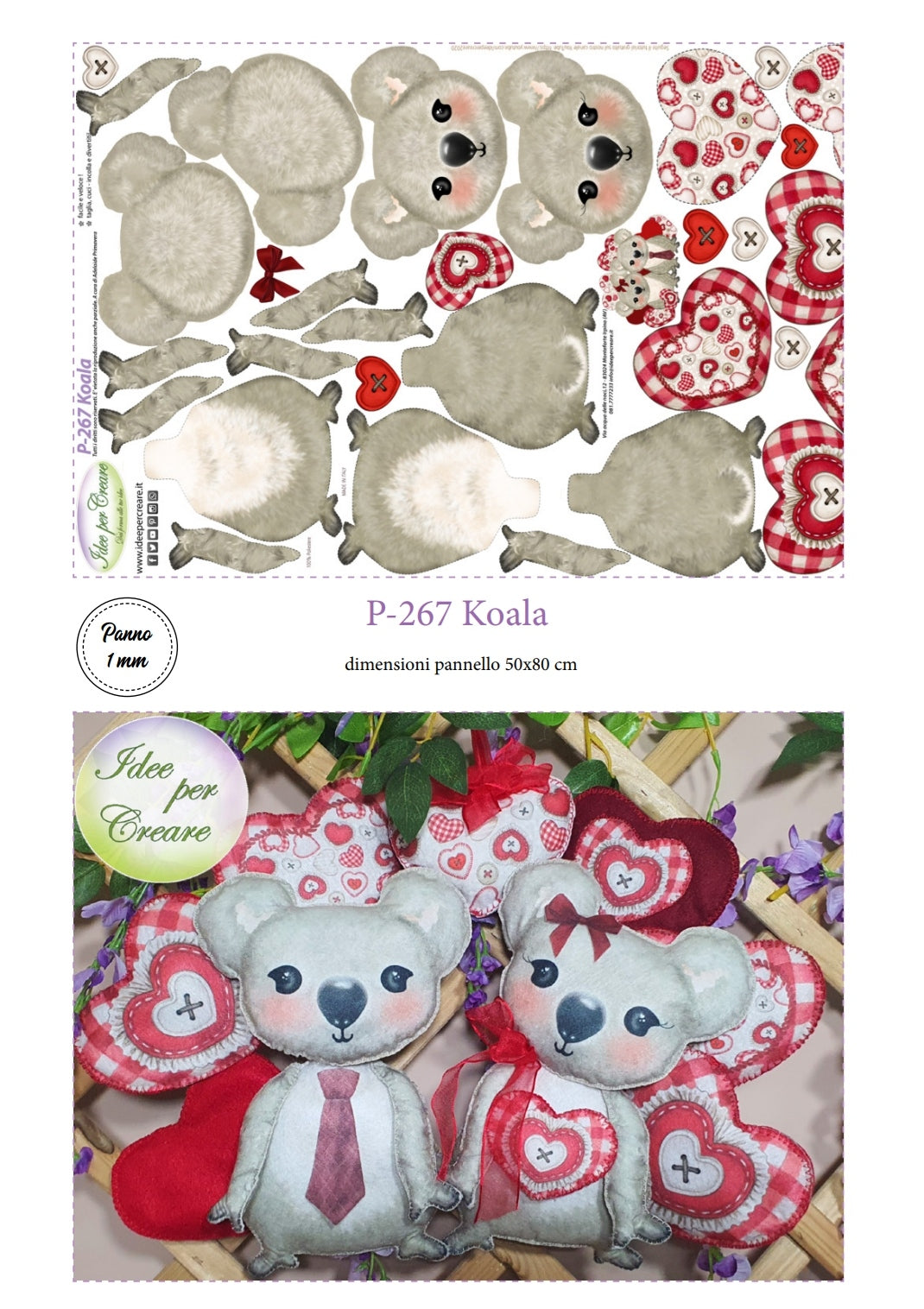 Pannello Koala - P267 - Idee Per Creare