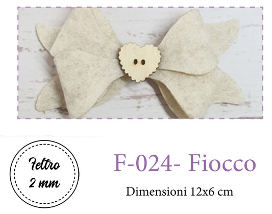 Fiocco in Feltro - F024 - Idee Per Creare