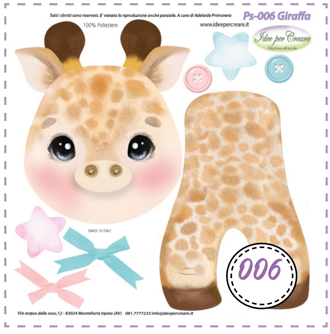 Pannello Giraffa PS-006 - Idee per Creare