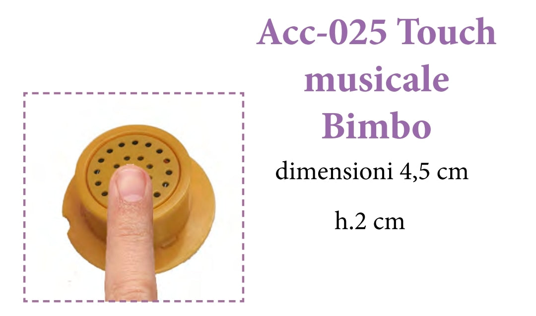 Touch musicale Bimbo ACC025 - Idee per Creare