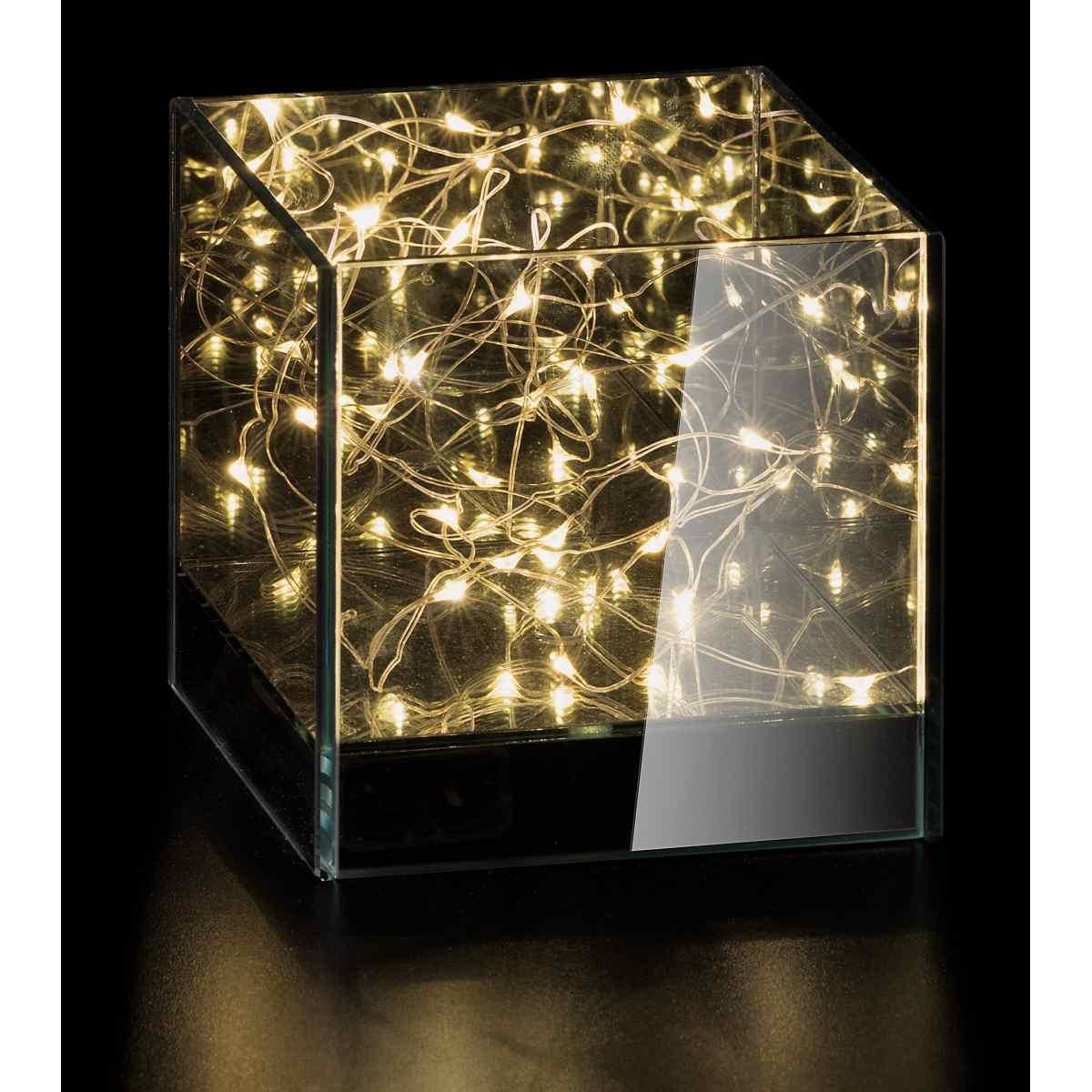 Lampada a cubo 20 led a batteria