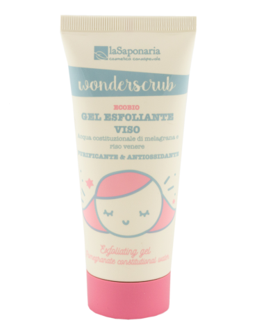 Wonderscrub gel esfoliante viso - La Saponaria