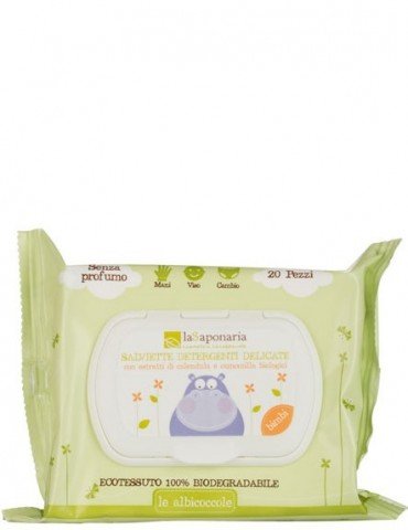 Salviette detergenti Delicate - La Saponaria