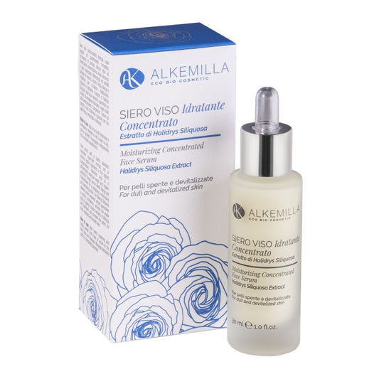 Siero Viso Concentrato Idratante Per Pelli Spente Devitalizzante 30 ml - Alkemilla - Desideri e Follie